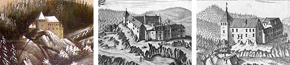 Hohenburg um 1700